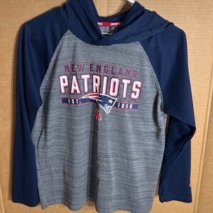Patriots lightweight hoodie kids‎ L
